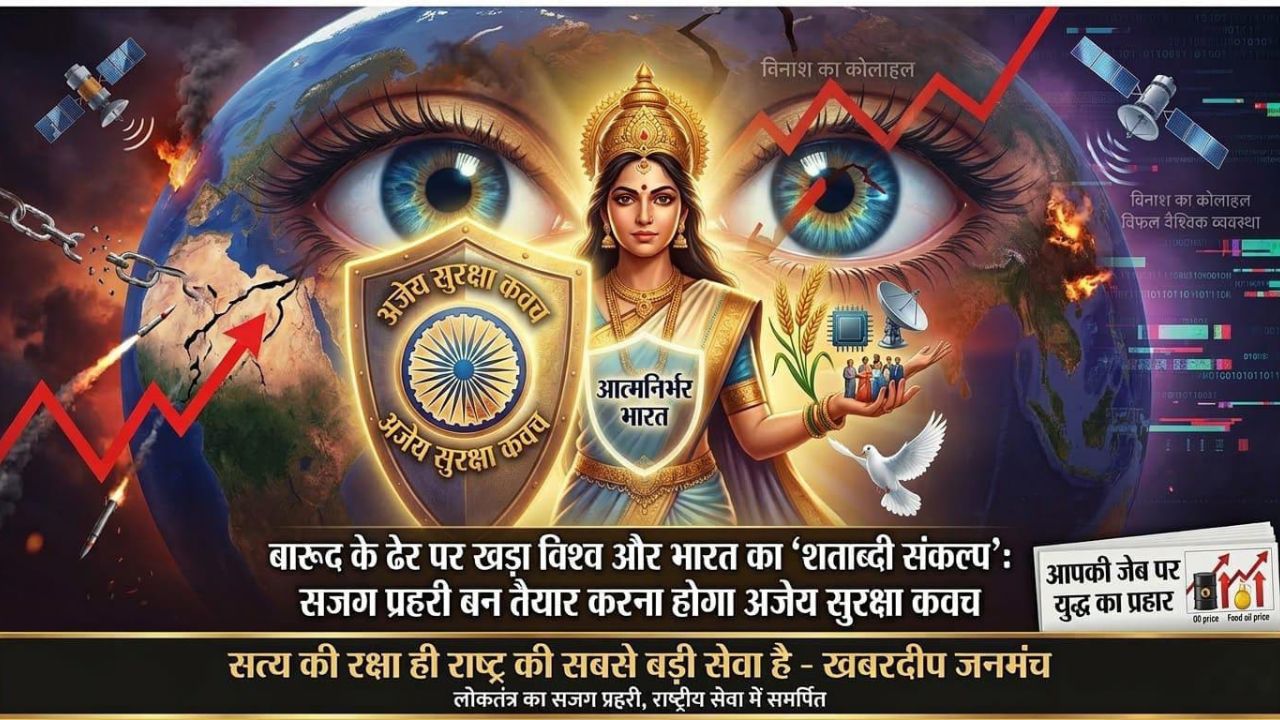 बारूद के ढेर पर खड़ा विश्व और भारत का 'शताब्दी संकल्प': सजग प्रहरी बन तैयार करना होगा अजेय सुरक्षा कवच