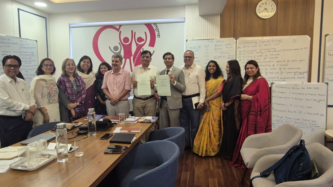 सामाजिक और व्यवहार परिवर्तन (SBCC) को मजबूत करने के लिए स्वास्थ्य विभाग और CIFF के बीच समझौता