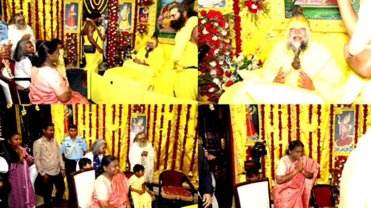 राष्ट्रपति मुर्मू का वृंदावन दौरा, संतों से मुलाकात और आध्यात्मिक चर्चा ने खींचा ध्यान