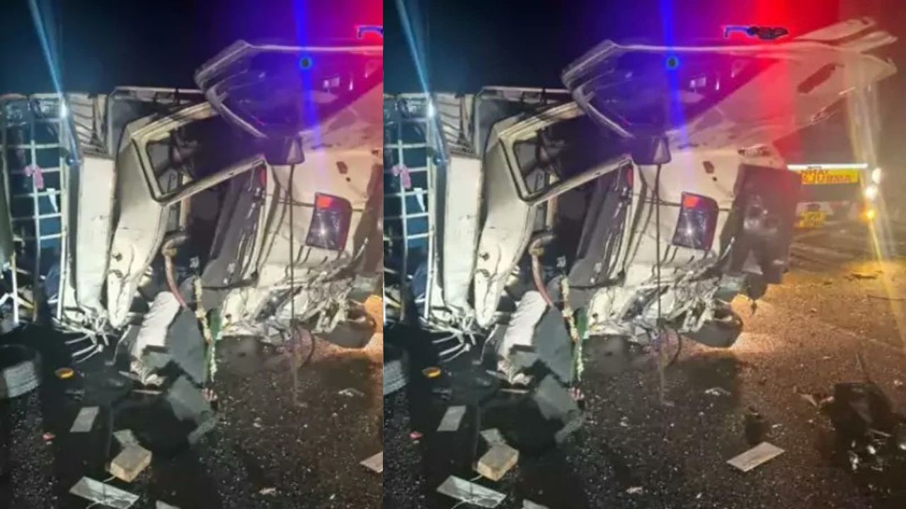 कुरनूल में भीषण सड़क हादसा, बोलेरो और लॉरी की टक्कर में आठ लोगों की मौत