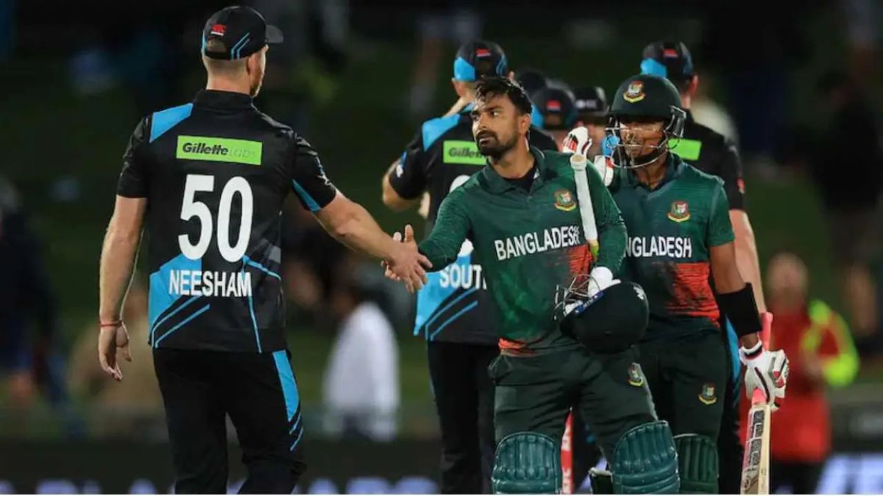 न्यूजीलैंड vs बांग्लादेश सीरीज में बड़ा मुकाबला वनडे और टी20 शेड्यूल घोषित