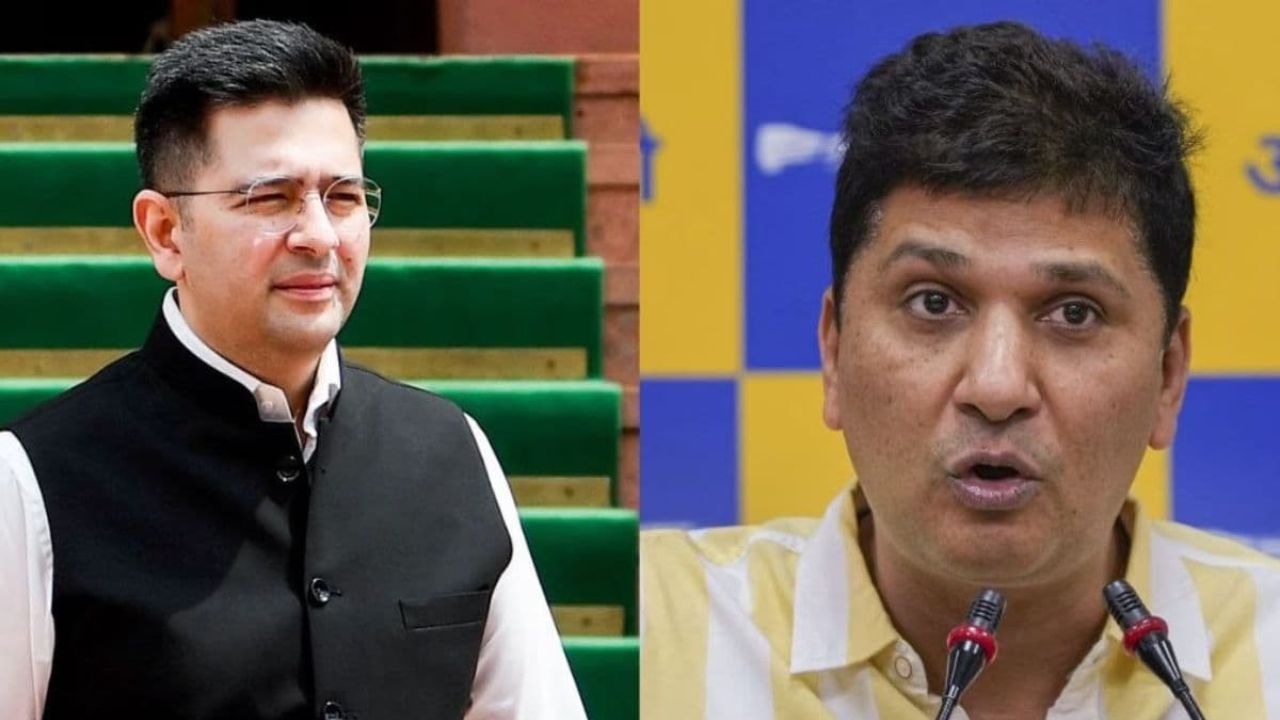 सौरभ भारद्वाज का बड़ा आरोप राघव चड्ढा ने एक्स से हटाईं पुरानी पोस्ट