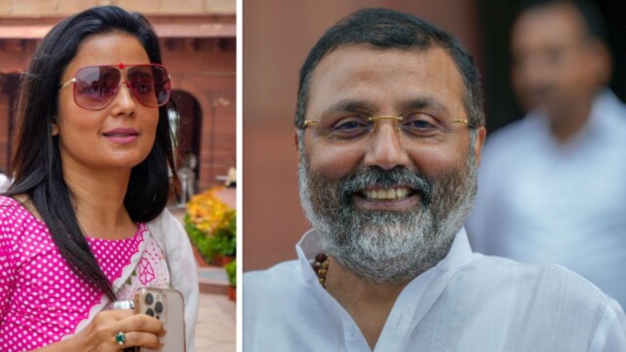 निशिकांत दुबे का महुआ मोइत्रा पर तंज, साड़ी बयान से बढ़ा सियासी विवाद