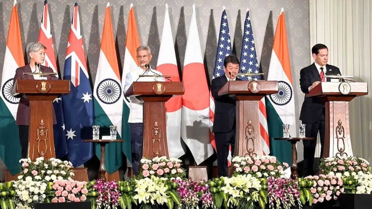 भारत-ऑस्ट्रेलिया-जापान-अमेरिका क्वाड बैठक में इंडो पैसिफिक सुरक्षा पर बड़ी चर्चा