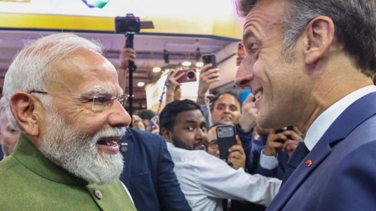 भारत-फ्रांस दोस्ती की मिसाल, मैक्रों ने हिंदी में किया PM मोदी का अभिनंदन