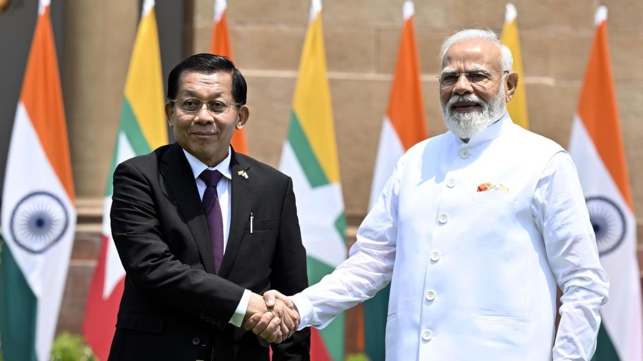 म्यांमार ने भारत को दिया बड़ा भरोसा, सुरक्षा पर हुआ अहम समझौता